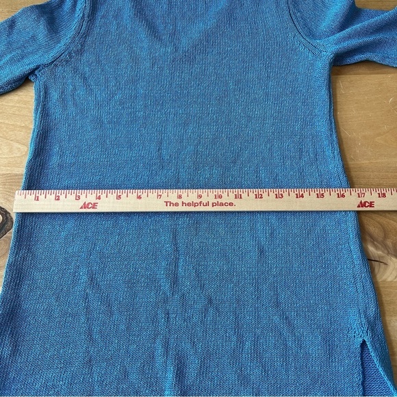 J MCLAUGHLIN CALLUM SWEATER XS V NECK HAVANA KNIT YARN RELAXED CASUAL COASTAL - Picture 8 of 12